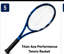 Titan Ace Performance Tennis Racket