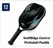 SwiftEdge Control Pickleball Paddle