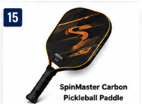 SpinMaster Carbon Pickleball Paddle