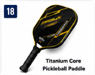 Titanium Core Pickleball Paddle