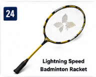 Lightning Speed Badminton Racket