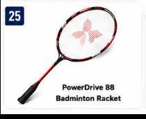 PowerDrive 88 Badminton Racket